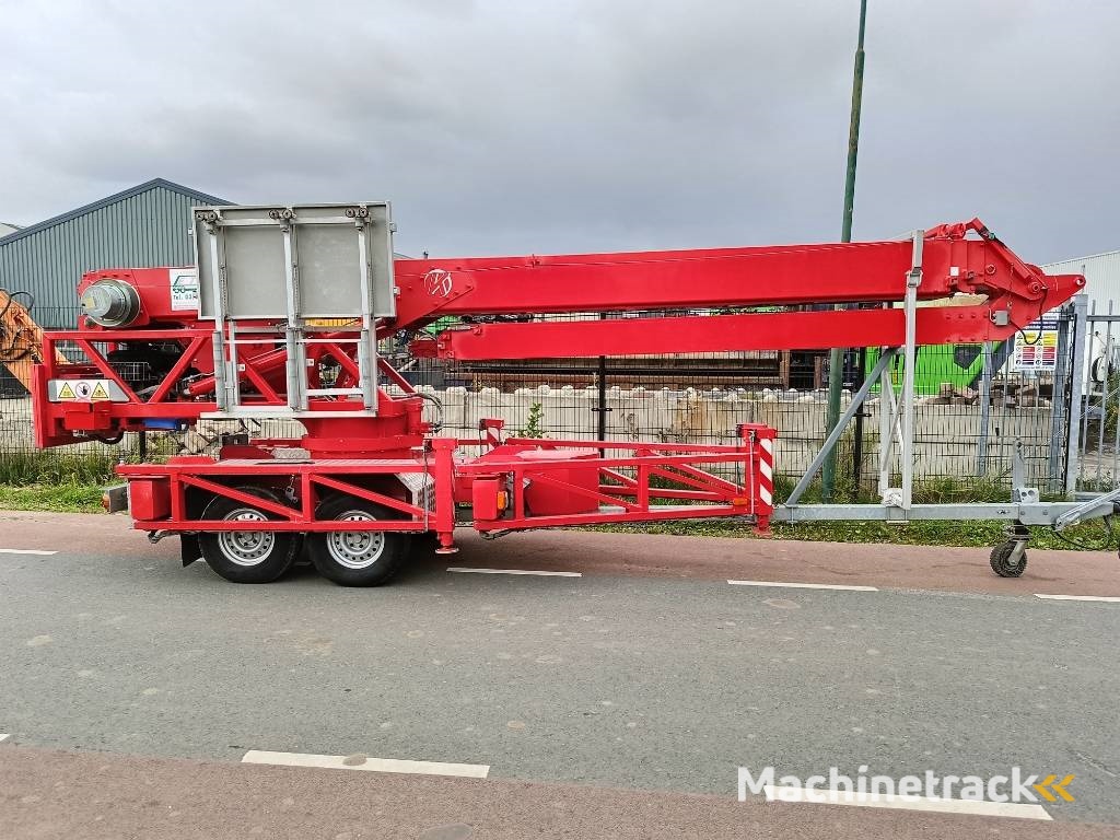 Klaas K 17-24 K 17/24K-A 23 m 650 kg aanhangerkraan BMWT
