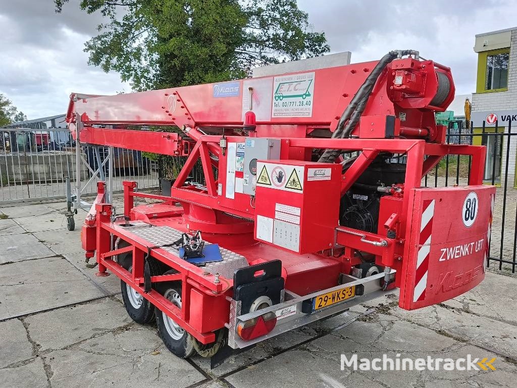 Klaas K 17-24 K 17/24K-A 23 m 650 kg aanhangerkraan BMWT
