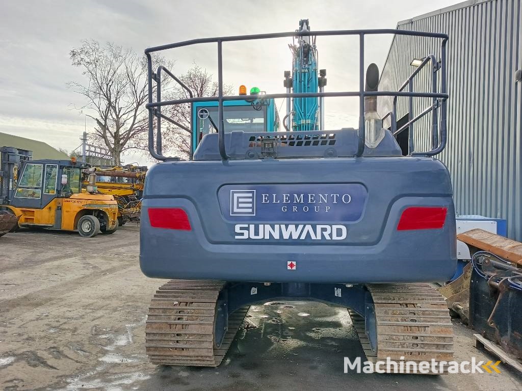 Sunward SWE 155 F + tilt rotator engcon ec214s 8 bakken