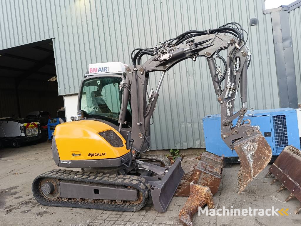 Mecalac 6 MCR tracked excavator 6 ton bagger midigraver