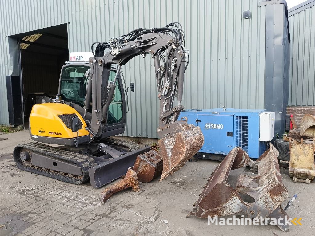 Mecalac 6 MCR tracked excavator 6 ton bagger midigraver
