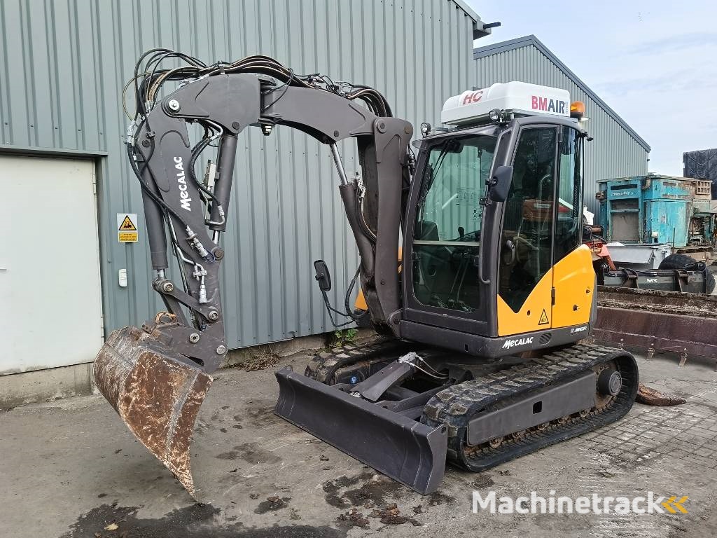 Mecalac 6 MCR tracked excavator 6 ton bagger midigraver