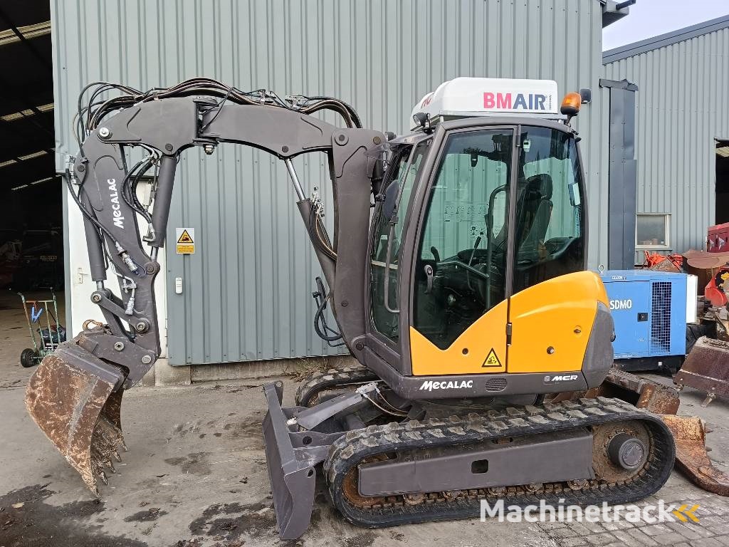 Mecalac 6 MCR tracked excavator 6 ton bagger midigraver