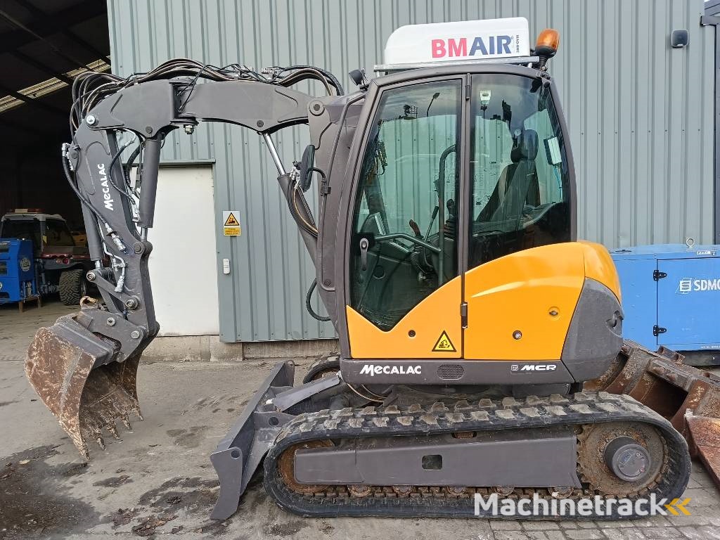 Mecalac 6 MCR tracked excavator 6 ton bagger midigraver