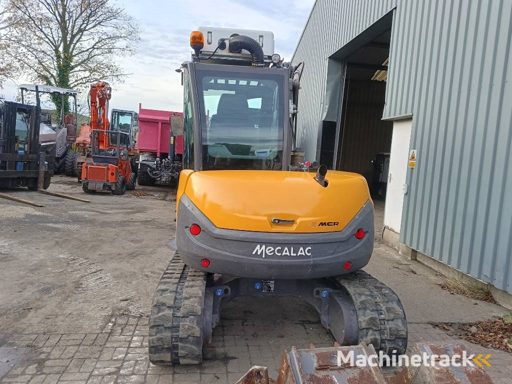 Mecalac 6 MCR tracked excavator 6 ton bagger midigraver