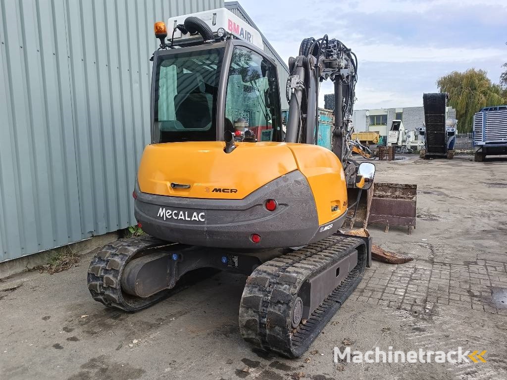 Mecalac 6 MCR tracked excavator 6 ton bagger midigraver