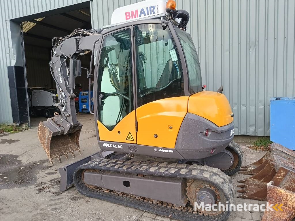 Mecalac 6 MCR tracked excavator 6 ton bagger midigraver