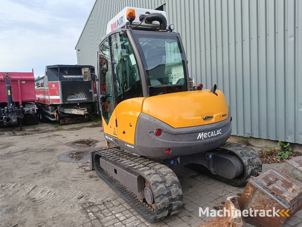 Mecalac 6 MCR tracked excavator 6 ton bagger midigraver