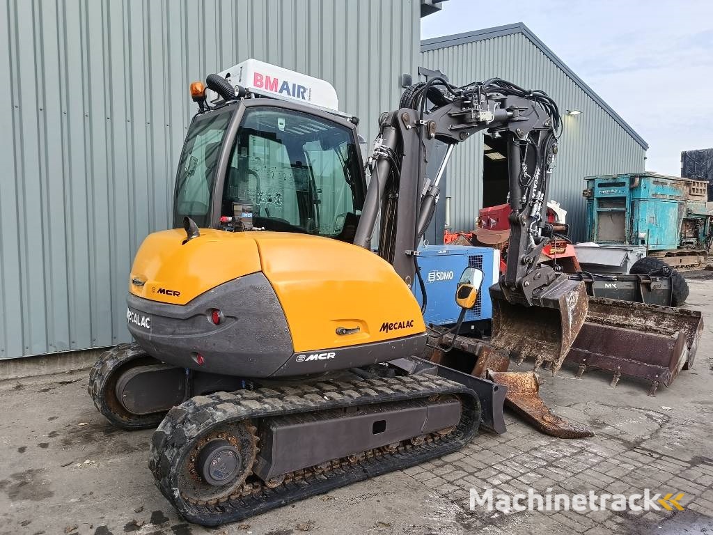 Mecalac 6 MCR tracked excavator 6 ton bagger midigraver