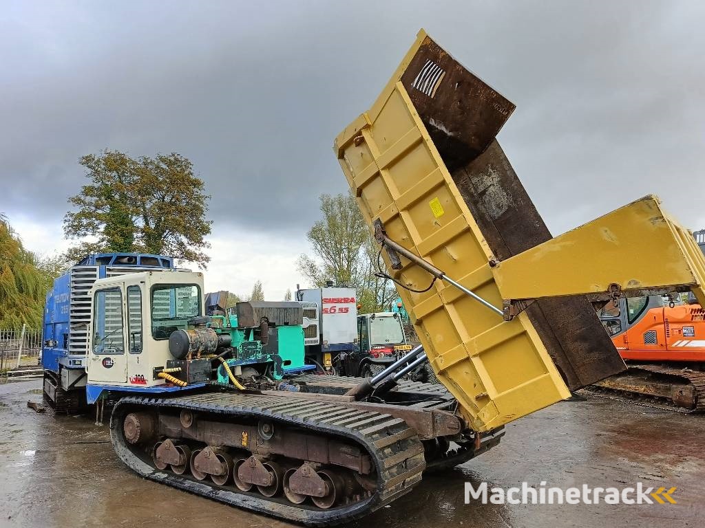 IHI IC 100 tracked rups raupen dumper dumptruck 10 ton