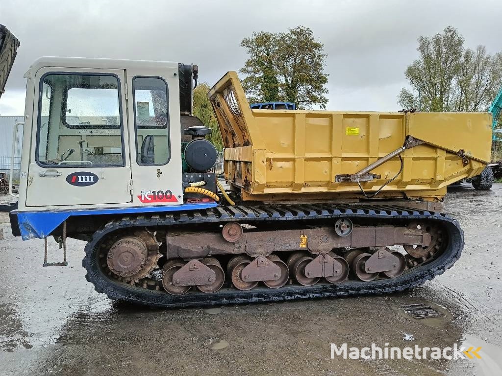 IHI IC 100 tracked rups raupen dumper dumptruck 10 ton