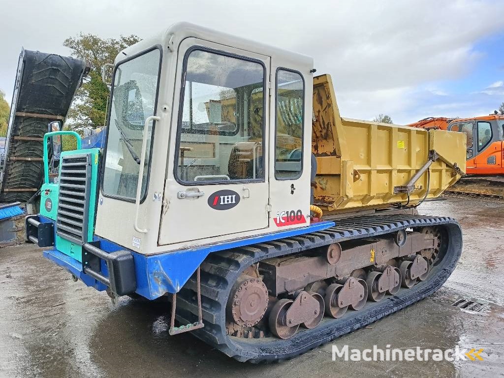 IHI IC 100 tracked rups raupen dumper dumptruck 10 ton