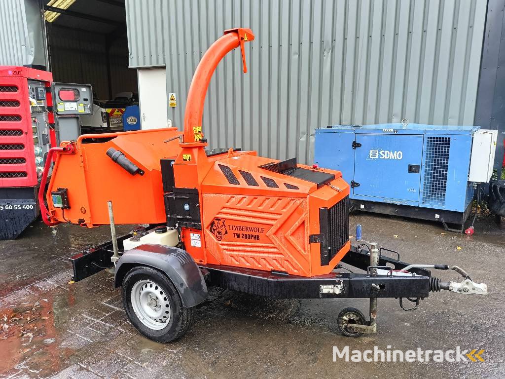 Timberwolf TW280 PHB houtversnipperaar shredder 210mm 6,5t/h