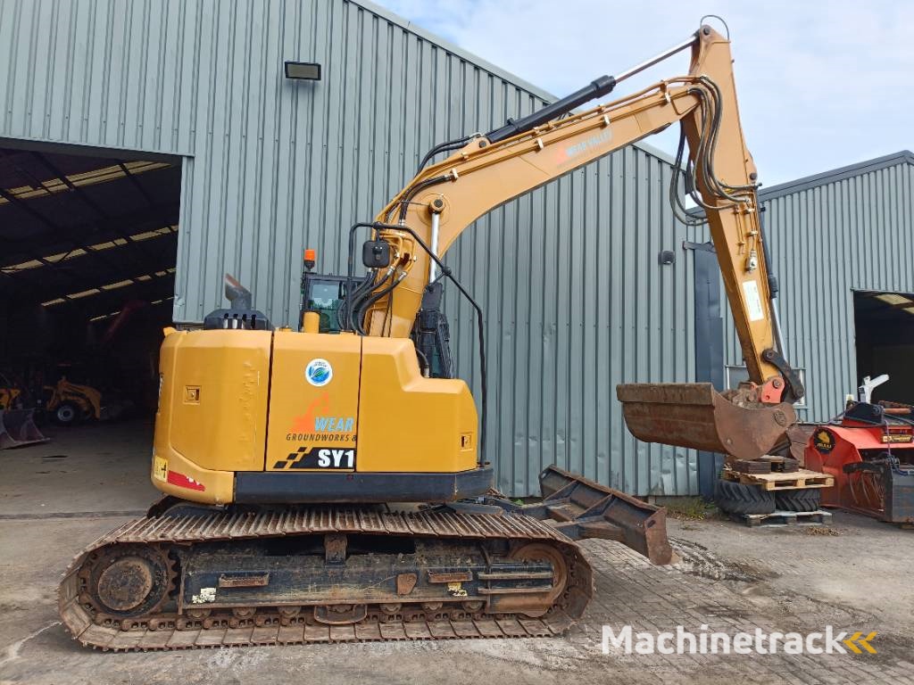 Sany SY 155 U graafmachine excavator rupskraan tracked