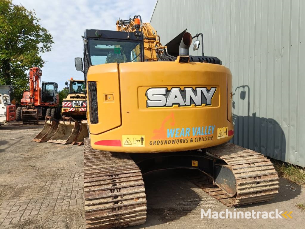 Sany SY 155 U graafmachine excavator rupskraan tracked