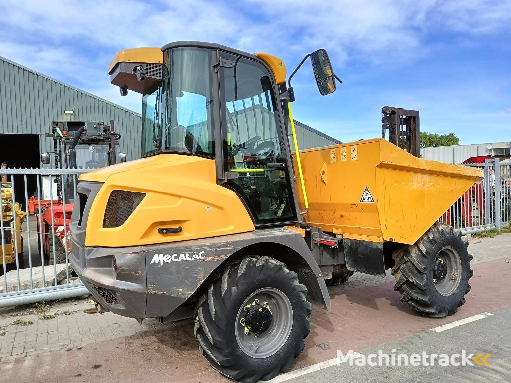 Mecalac 6 MDX dumper dumptruck knik 6 ton airco