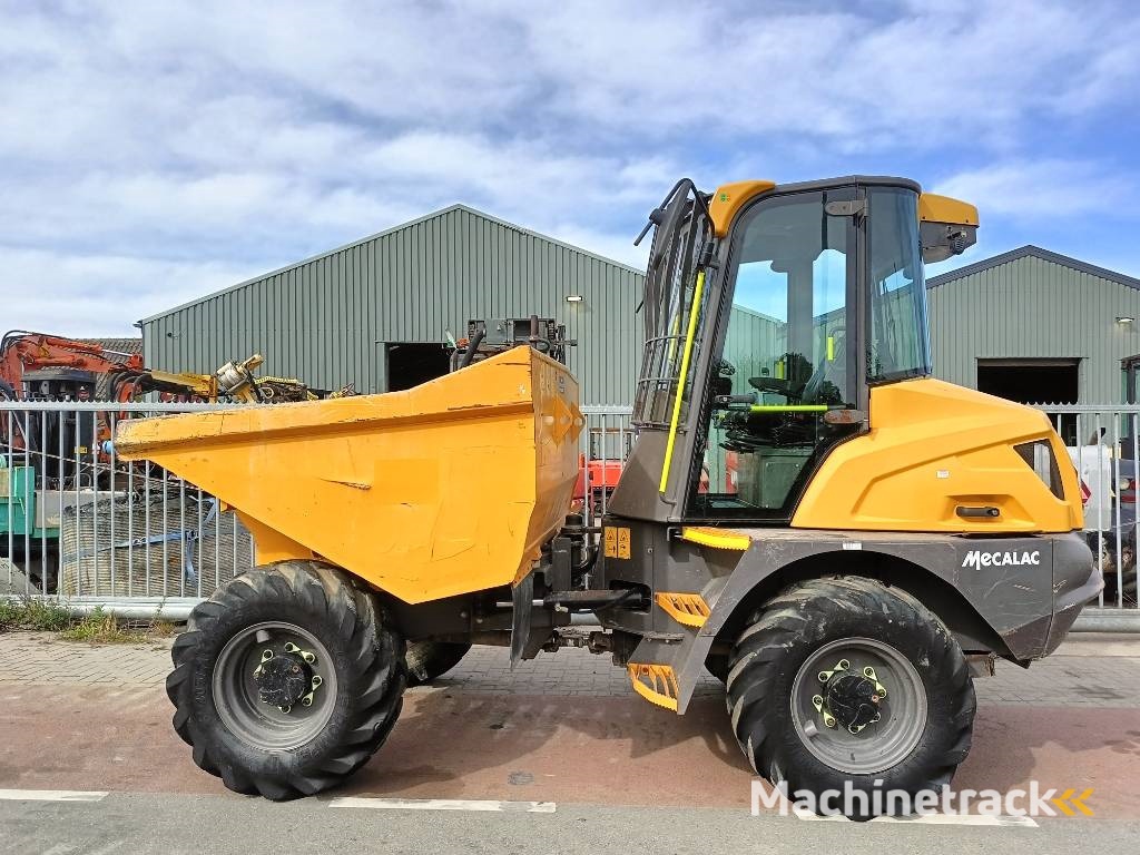 Mecalac 6 MDX dumper dumptruck knik 6 ton airco