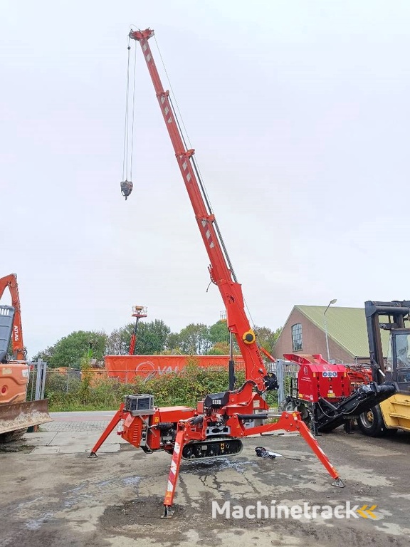 Jekko SPD 360 C DH mini hijskraan crane spider spin hybr