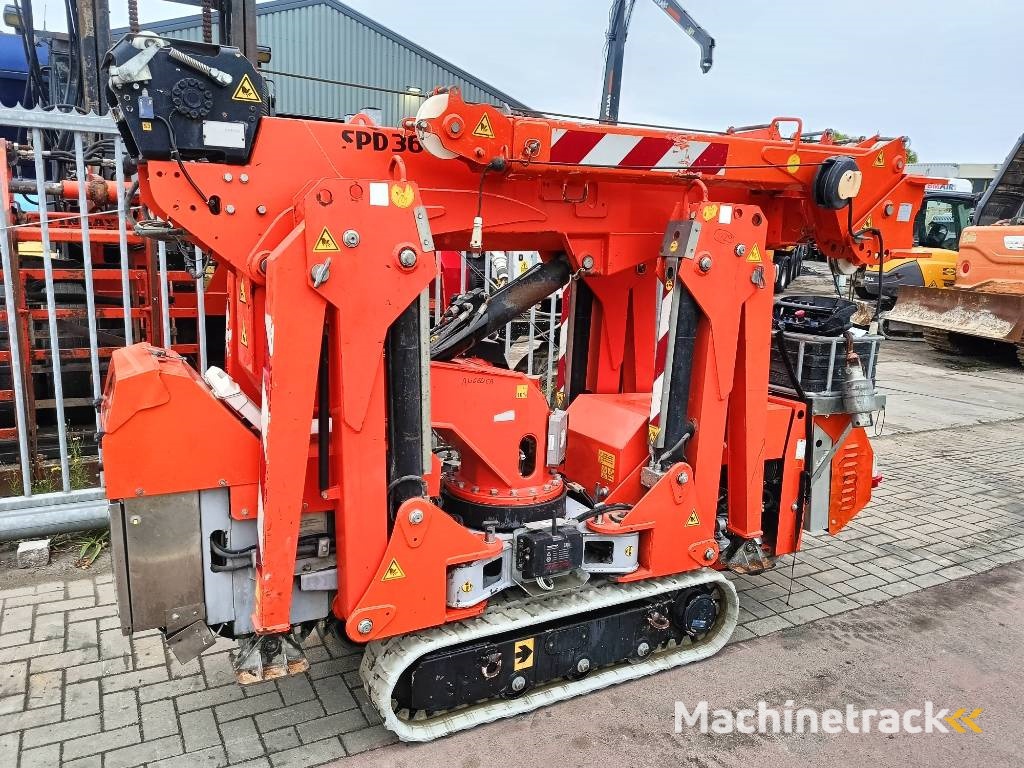 Jekko SPD 360 C DH mini hijskraan crane spider spin hybr