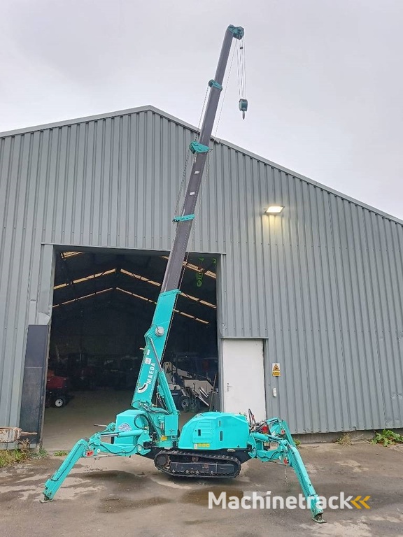 Maeda MC 285 CRME-2 minikraan hybride spin spider crane