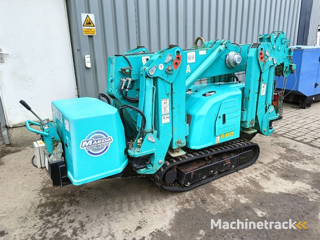 Maeda MC 285 CRME-2 minikraan hybride spin spider crane