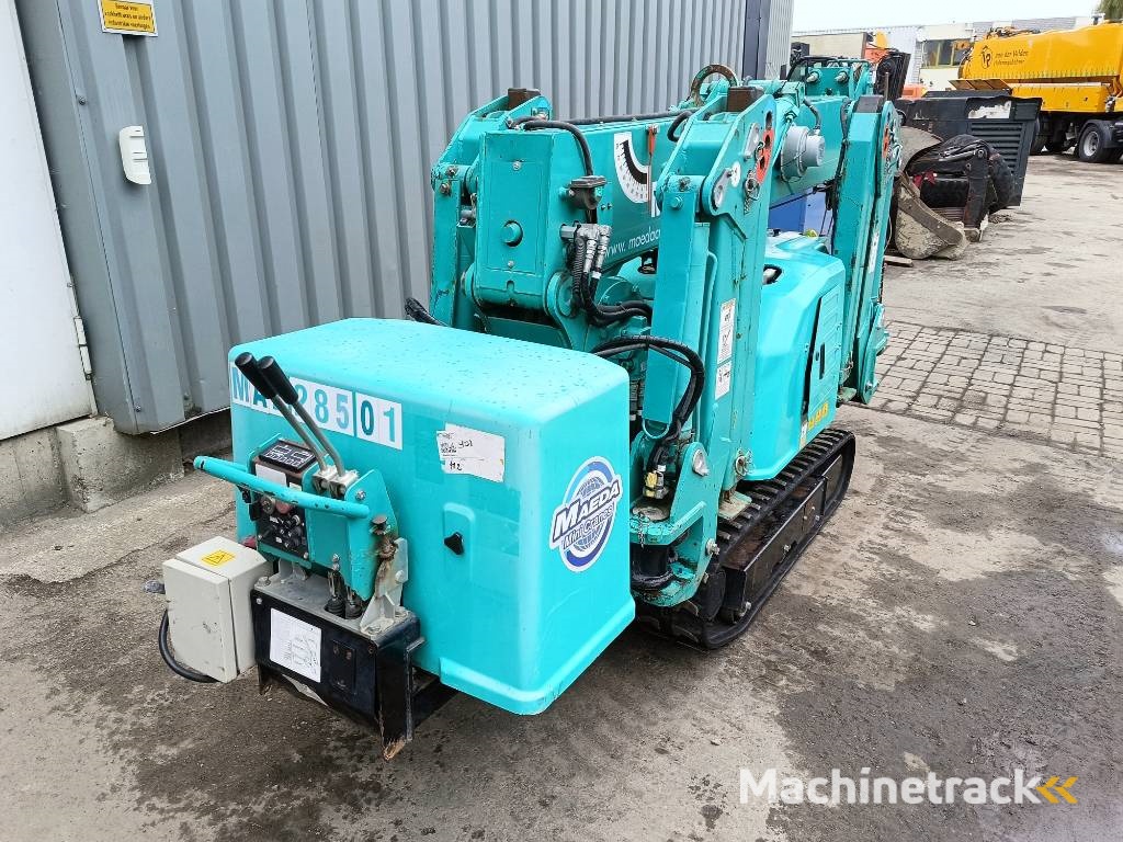 Maeda MC 285 CRME-2 minikraan hybride spin spider crane