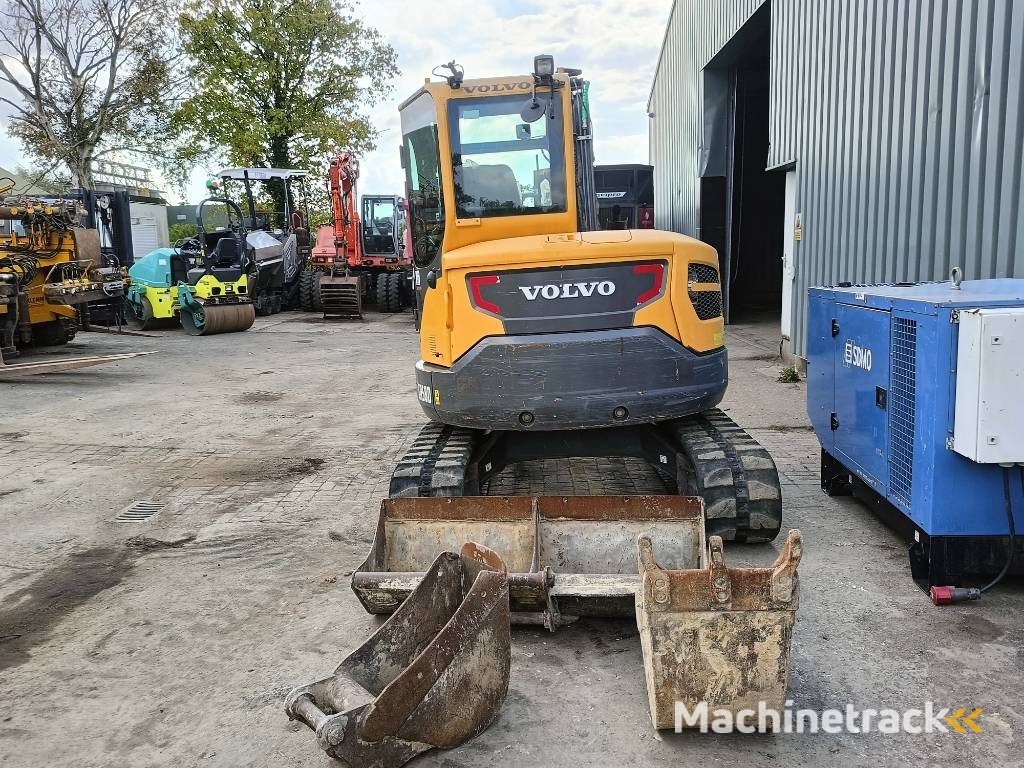 Volvo ECR 58 D rups graafmachine tracked excavator bagge