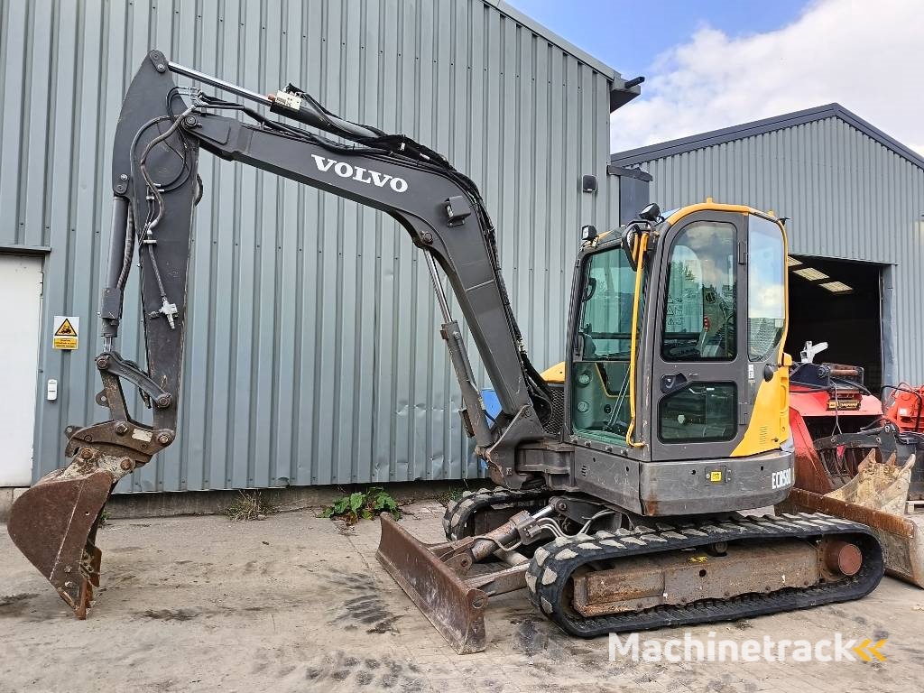 Volvo ECR 58 D rups graafmachine tracked excavator bagge