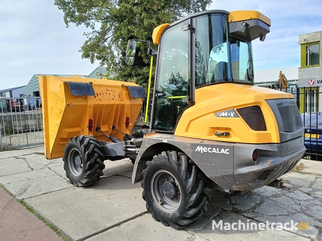 Mecalac 6 MDX dumper dumptruck knik airco 6 ton