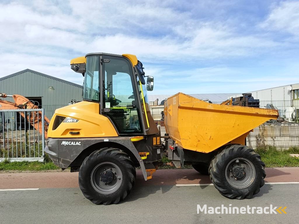 Mecalac 6 MDX dumper dumptruck knik airco 6 ton