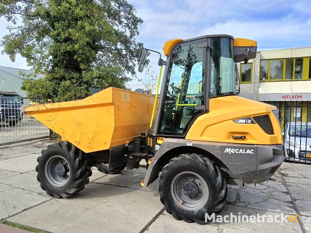 Mecalac 6 MDX dumper dumptruck knik airco 6 ton