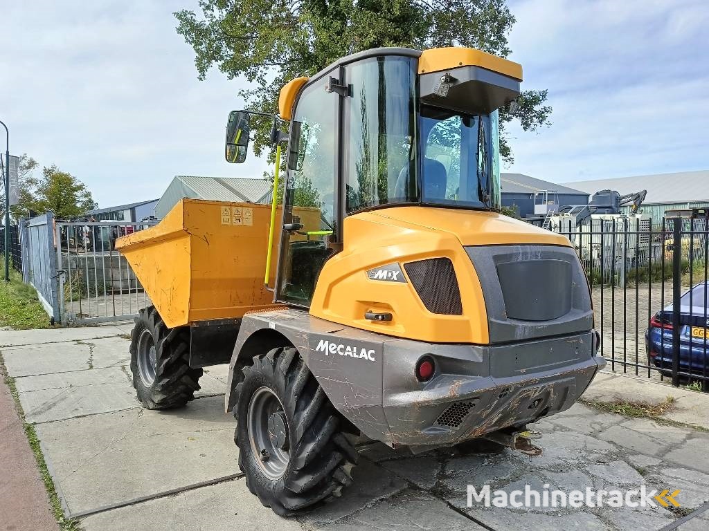 Mecalac 6 MDX dumper dumptruck knik airco 6 ton
