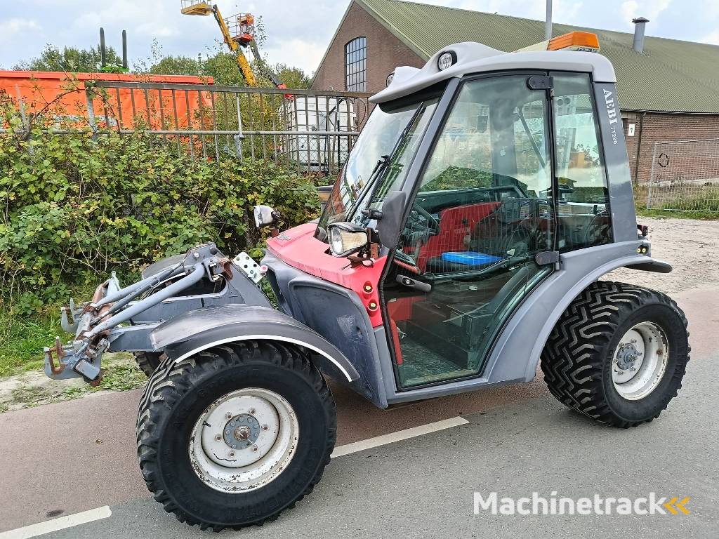 Aebi TT280 werktuigdrager maaier laag zwaartepunt