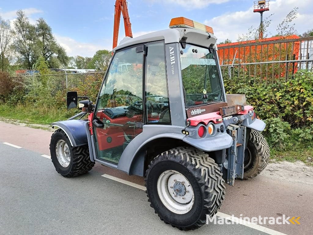 Aebi TT280 werktuigdrager maaier laag zwaartepunt