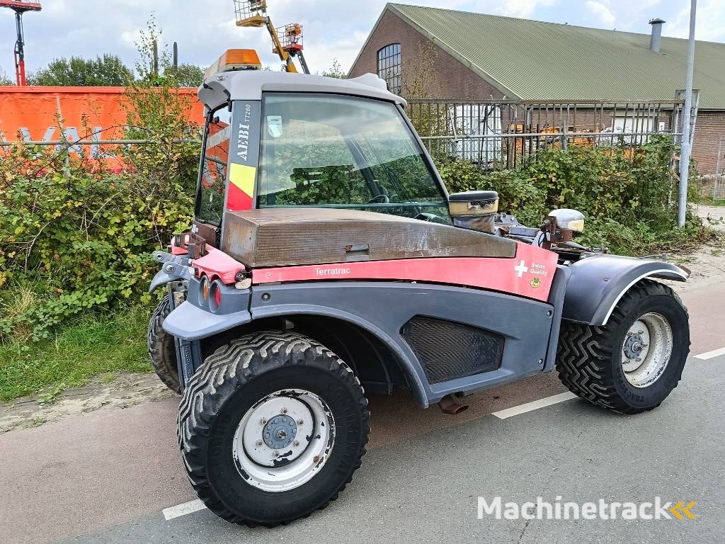 Aebi TT280 werktuigdrager maaier laag zwaartepunt