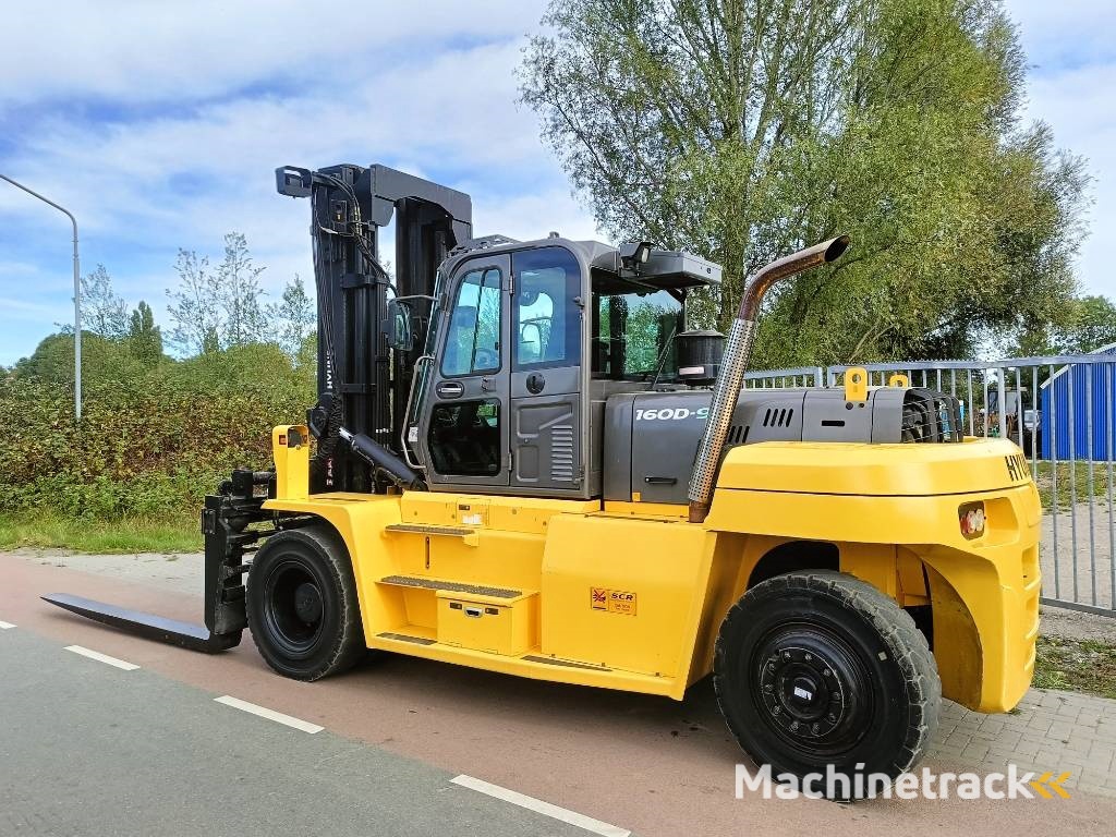 Hyundai 160 D-9 heftruck forklift stapler 16 ton CE