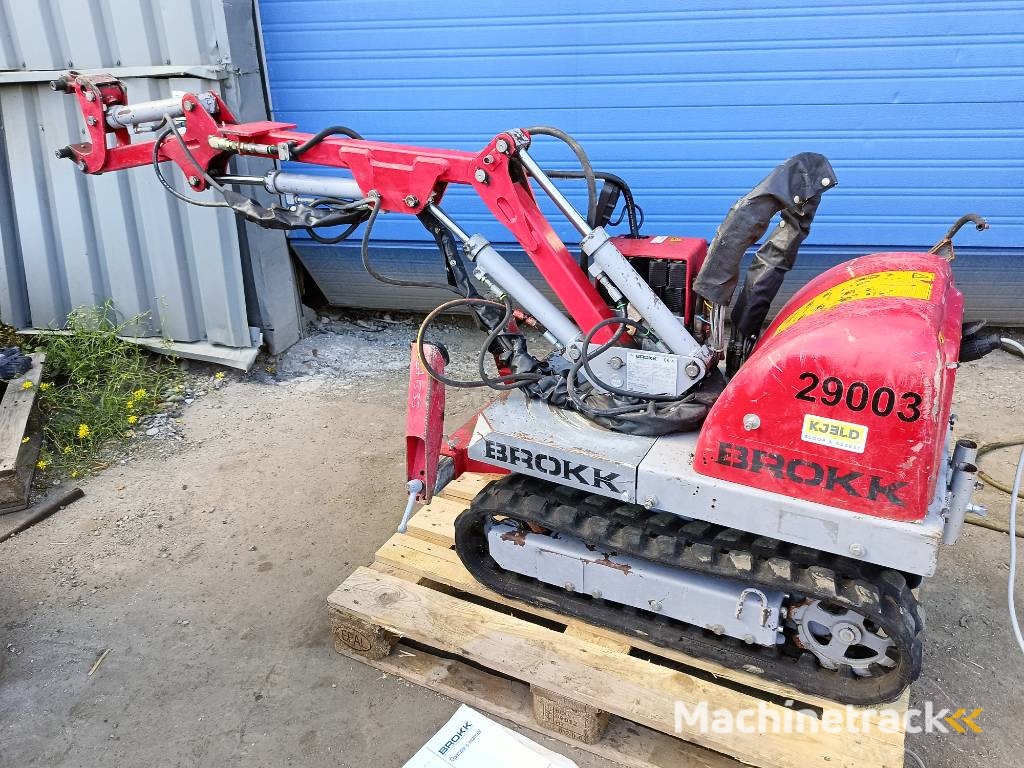 Brokk mini cut 40 demolition robot remote controlled