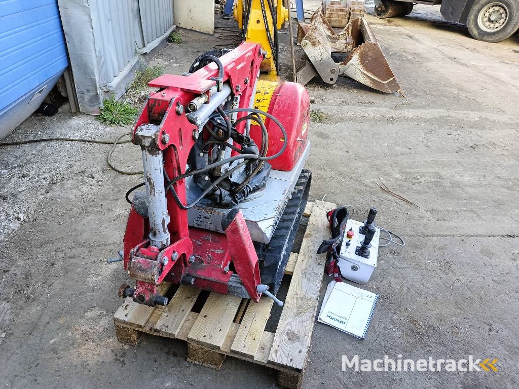 Brokk mini cut 40 demolition robot remote controlled