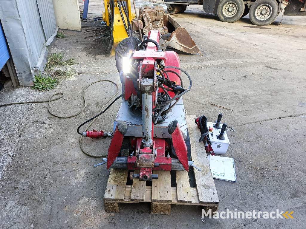 Brokk mini cut 40 demolition robot remote controlled