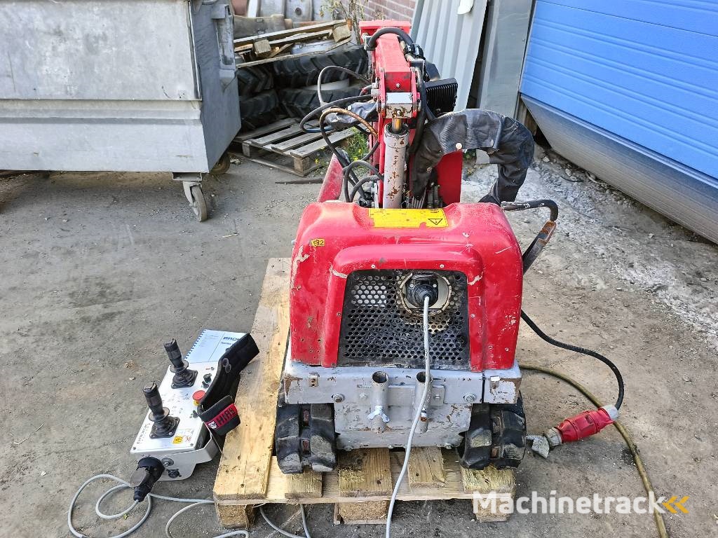 Brokk mini cut 40 demolition robot remote controlled