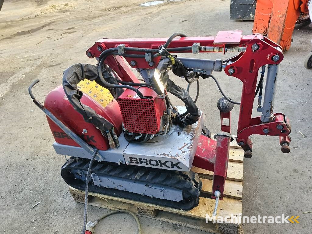 Brokk mini cut 40 demolition robot remote controlled