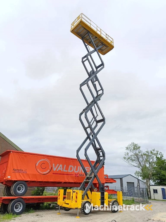 GMG 6094-RT schaarhoogwerker platform hi lift 18 m CE