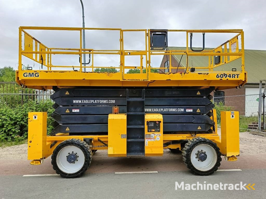 GMG 6094-RT schaarhoogwerker platform hi lift 18 m CE