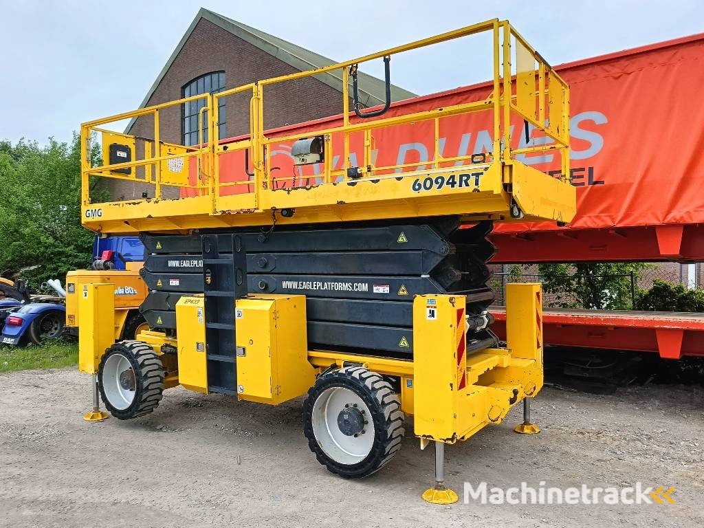 GMG 6094-RT schaarhoogwerker platform hi lift 18 m CE