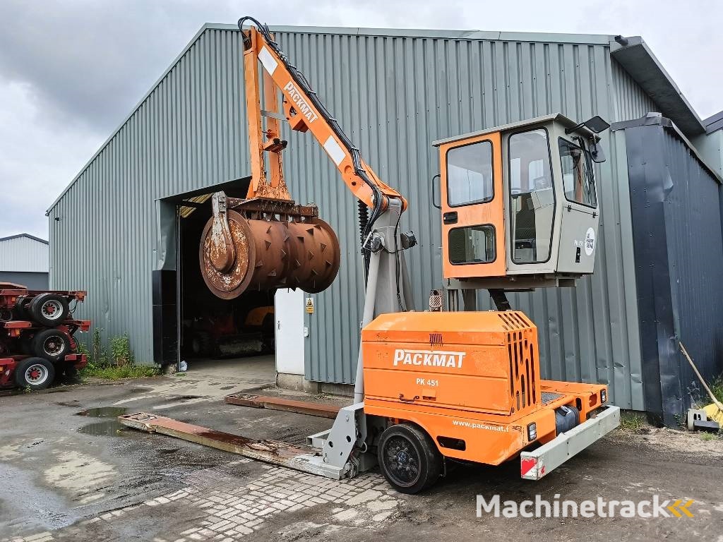 packmat PK451containeraandruk afval arm compactor