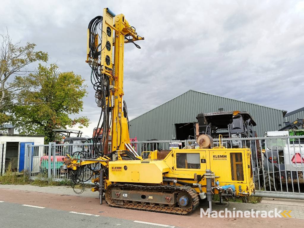 Klemm KR 707-1W piling drill rig micro rig bohrgerat KH5