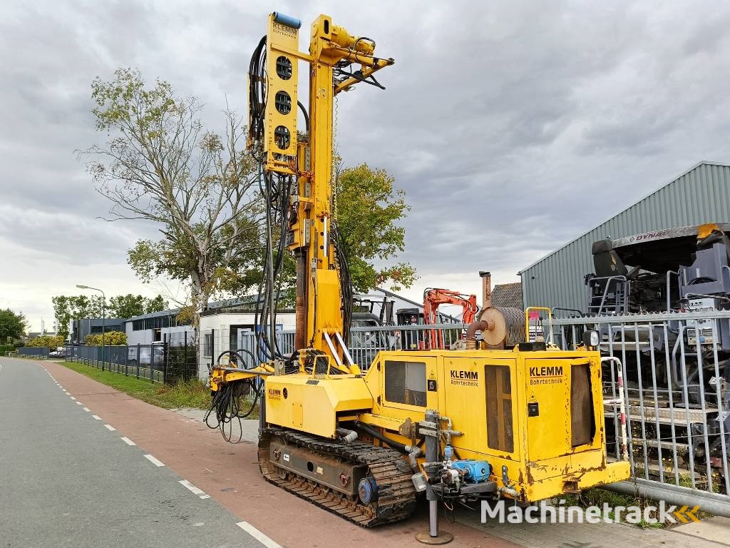 Klemm KR 707-1W piling drill rig micro rig bohrgerat KH5
