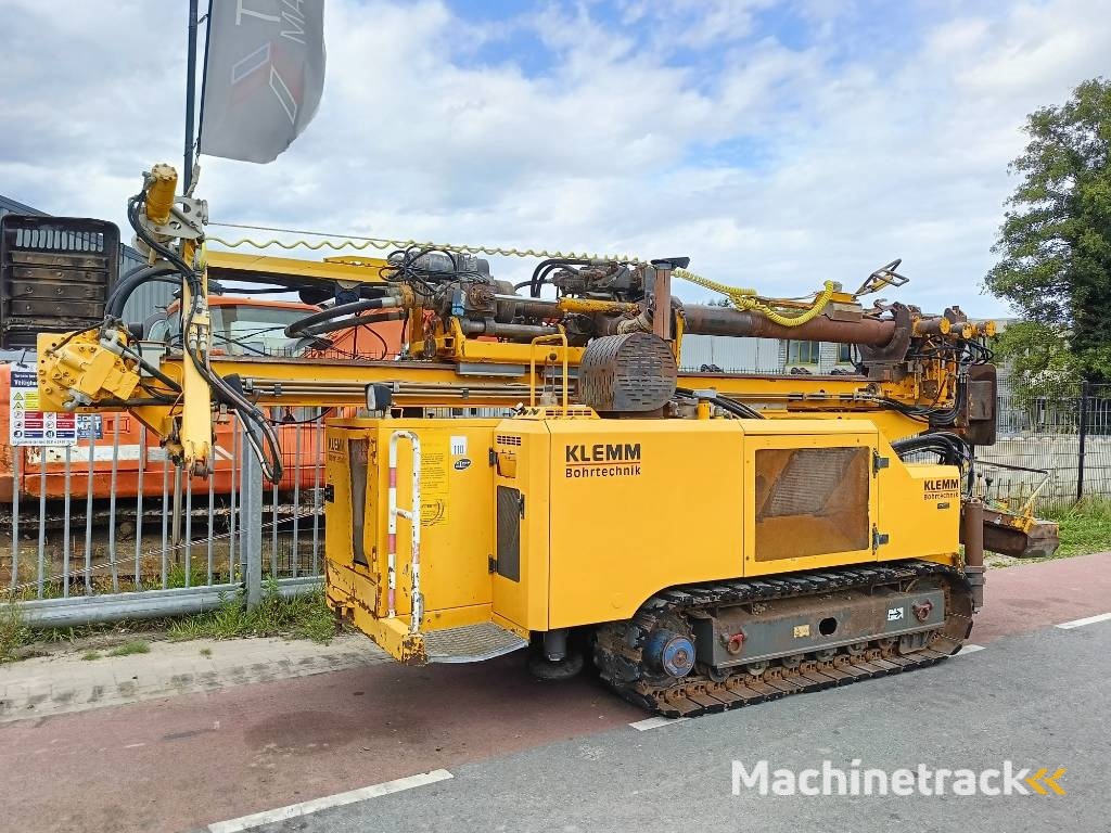 Klemm KR 707-1W piling drill rig micro rig bohrgerat KH5