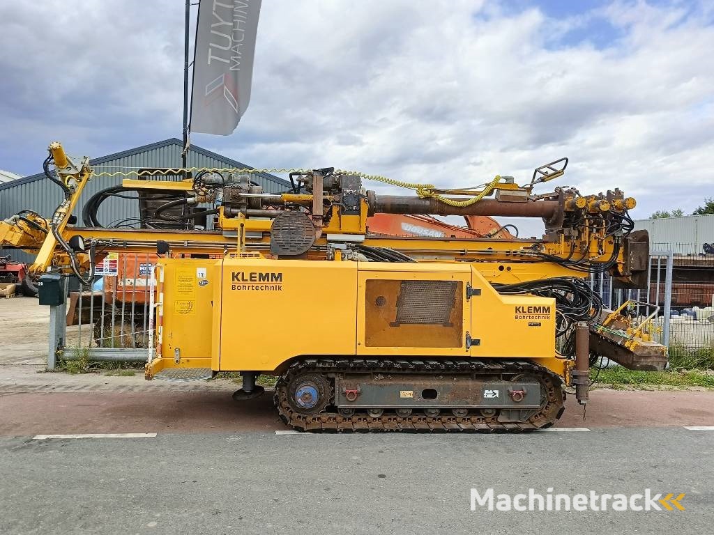 Klemm KR 707-1W piling drill rig micro rig bohrgerat KH5