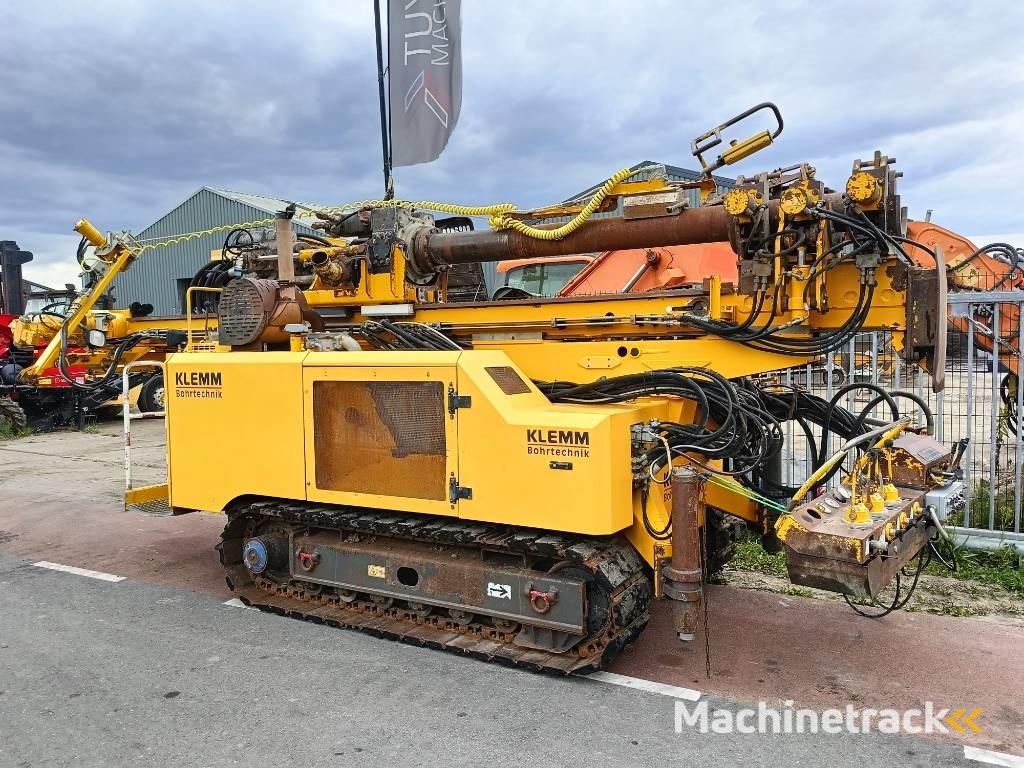 Klemm KR 707-1W piling drill rig micro rig bohrgerat KH5